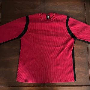 Roots Red Ugly Sweater Size Large